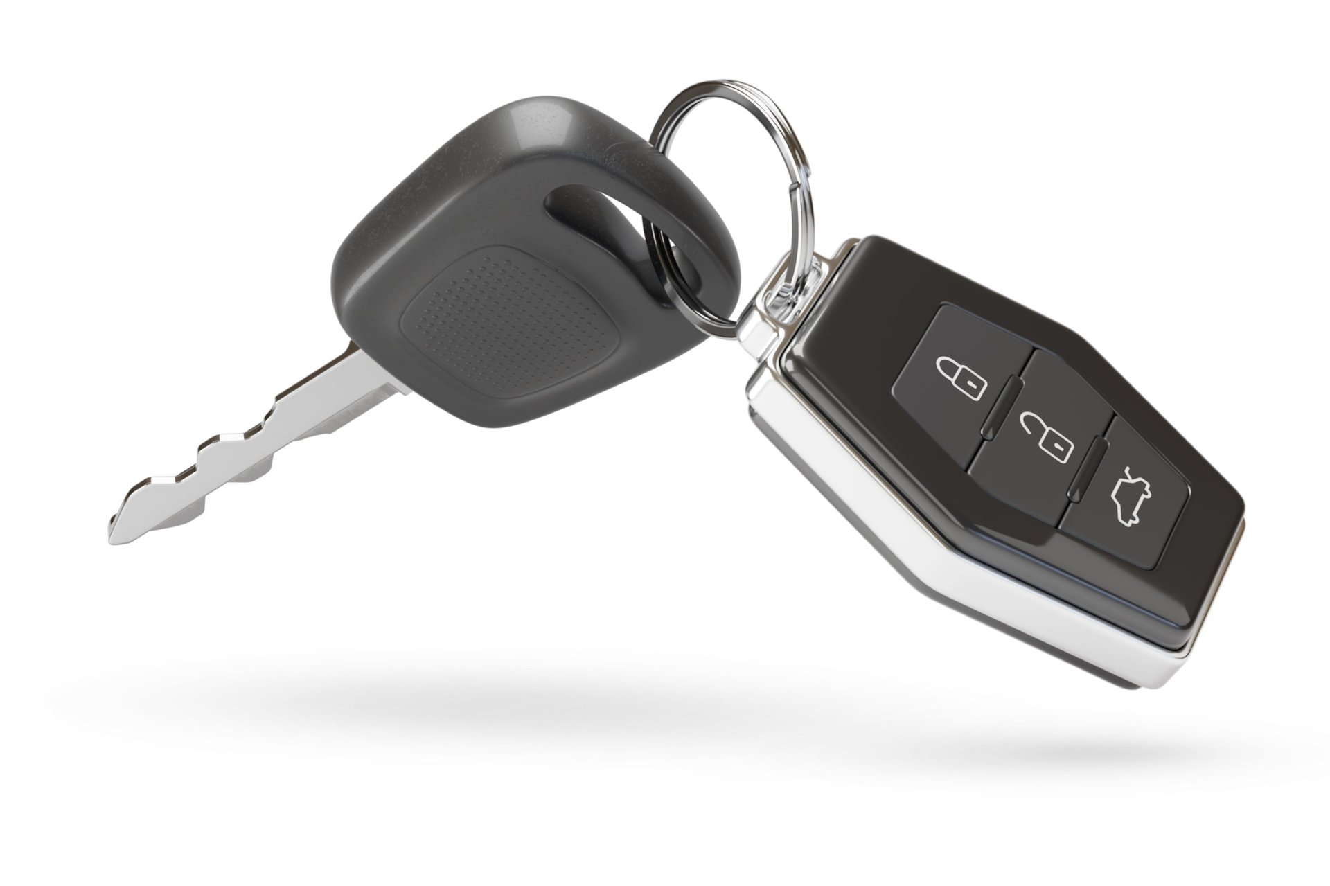 Car key with remote control